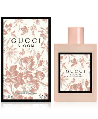 Shop Gucci Bloom Eau De Toilette Spray, 3.3 Oz.