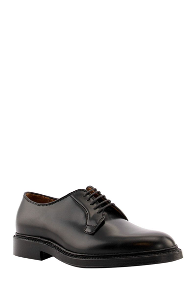 Shop Alden Shoe Company Alden Alden Men's 9901 - Plain Toe Blucher In Black