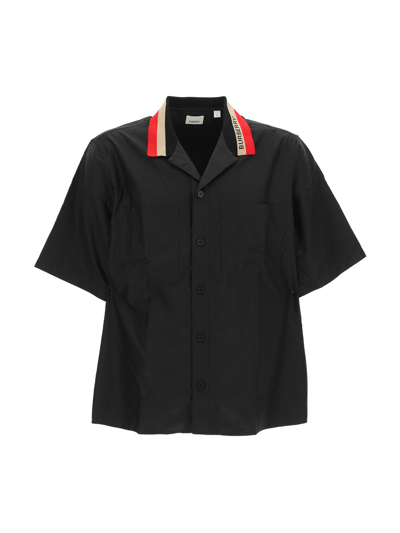 Shop Burberry T-shirts & Vests In Black