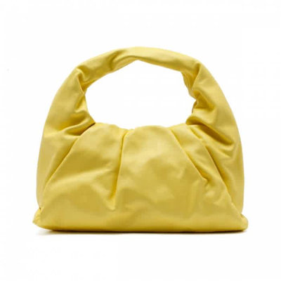 Shop Bottega Veneta Ladies The Shoulder Pouch Bag- Yellow