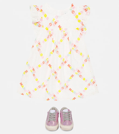 Shop Marc Jacobs Printed Cotton Dress In White
