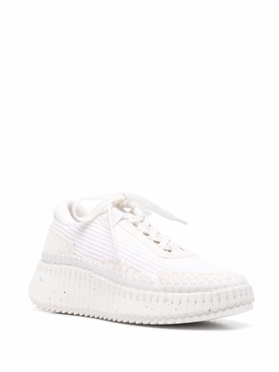 Shop Chloé Sneakers Nama In White