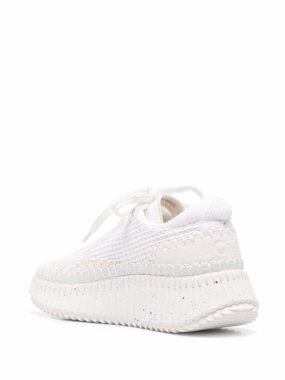 Shop Chloé Sneakers Nama In White