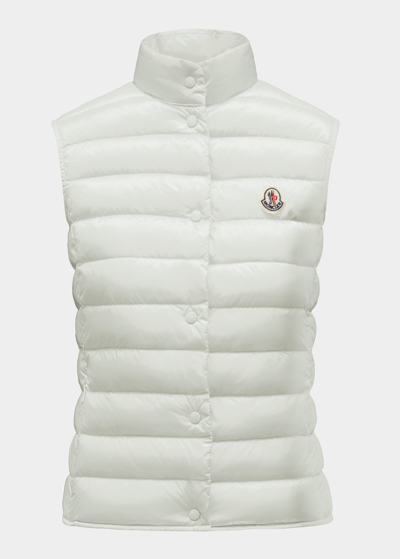 Shop Moncler Liane Quilted Vest In Pink