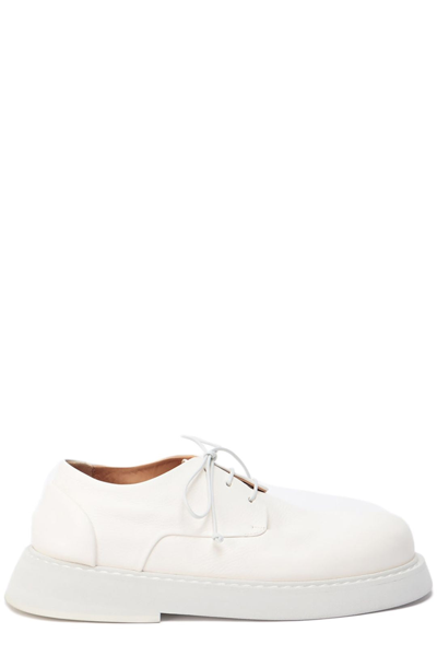 Shop Marsèll Spalla Derby Shoes In White