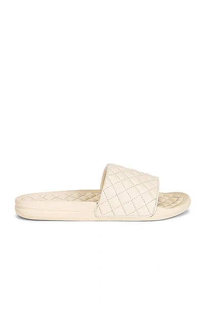 Shop Apl Athletic Propulsion Labs Lusso Slide Sandal In Parchment