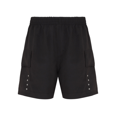 Shop Alyx 1017  9sm  Cargo Pocket Swim Trunks Swimwear In Black