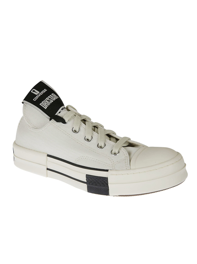 Shop Rick Owens Drkstar Sneakers In Lily/white