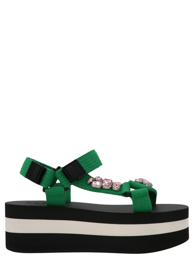 Shop Marni Shoes In Green