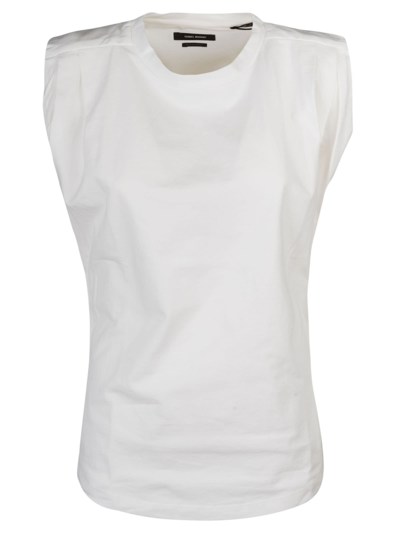 Shop Isabel Marant Zutti T-shirt In White