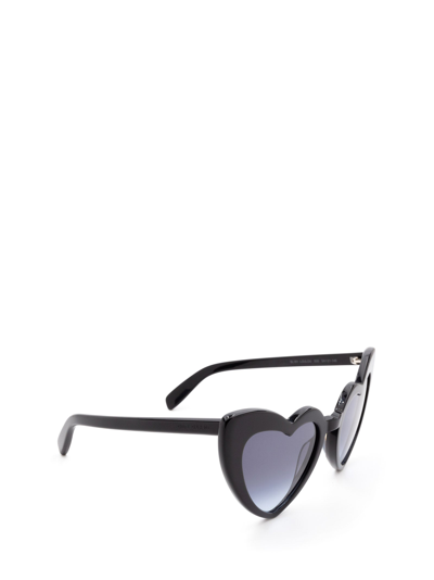 Shop Saint Laurent Eyewear Sunglasses In Black