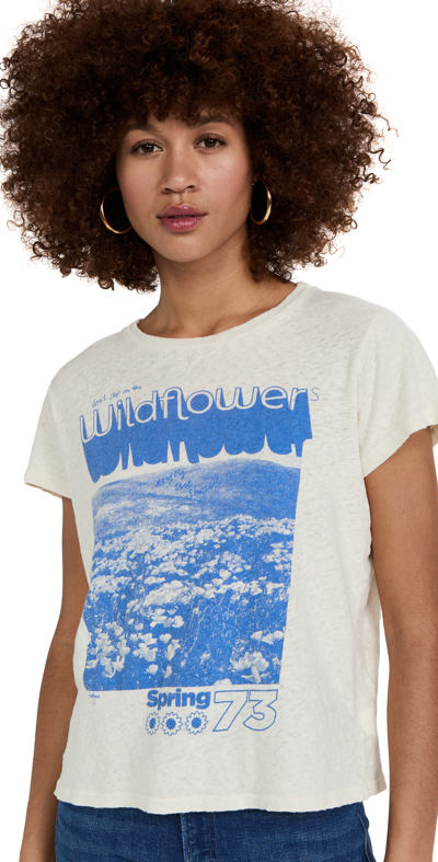 Shop Mother The Lil Sinful T-shirt In Wildflowers