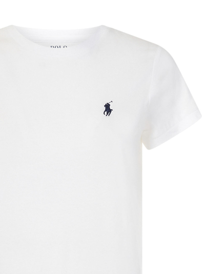 Shop Polo Ralph Lauren T-shirt <br> In White