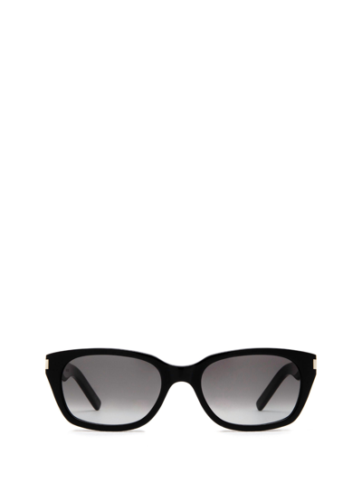 Shop Saint Laurent Eyewear Sunglasses In Black