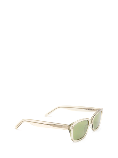 Shop Saint Laurent Eyewear Sunglasses In Green