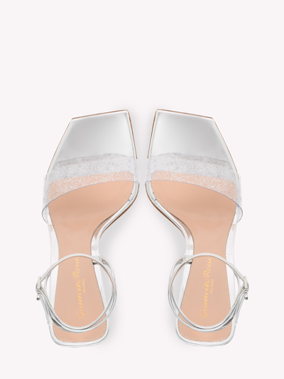 Shop Gianvito Rossi Odyssey Silver Sandals