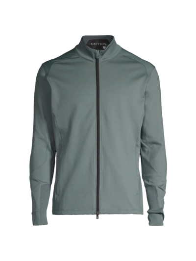 Shop Greyson Men's Sequoia Full-zip Jacket In Scareb