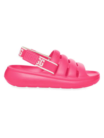Shop Ugg Women's Sport Yeah Slingback Sandals In Taffy Pink