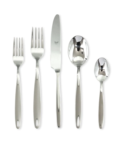 Shop Mepra Azqua 5-piece Cutlery Set In Silver