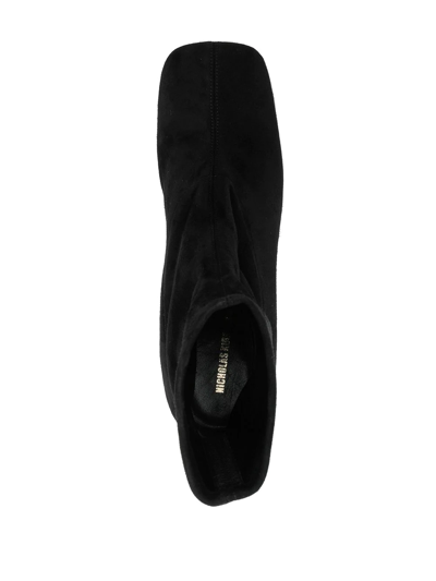 Shop Nicholas Kirkwood Maeva Suede Ankle Boots In Black