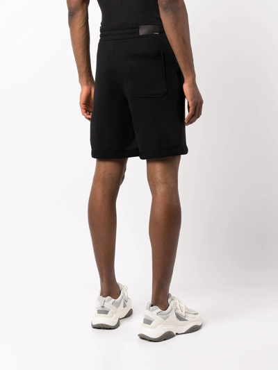 Shop Amiri Chinese New Year Logo Shorts In Black