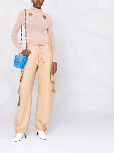 Off-white Meteor Knitted Top In Neutrals