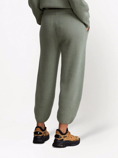 Shop Polo Ralph Lauren Rlx Recycled-cashmere Track Pants In Grün