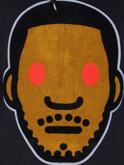 A Bathing Ape X Kid Cudi Pullover Hoodie In Schwarz