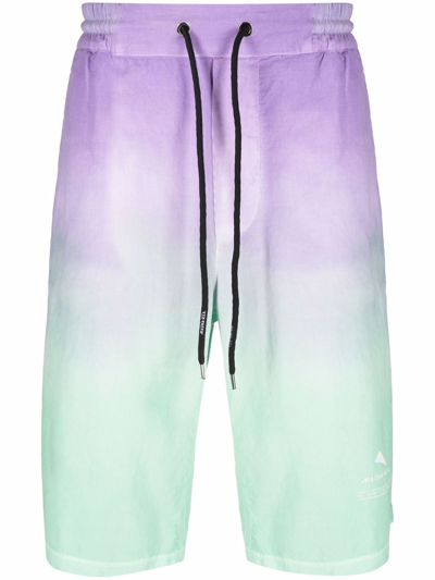 Mauna Kea Ombré Jogger Shorts In Grün
