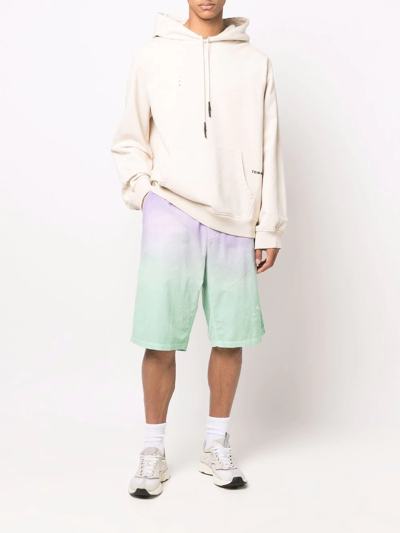 Mauna Kea Ombré Jogger Shorts In Grün