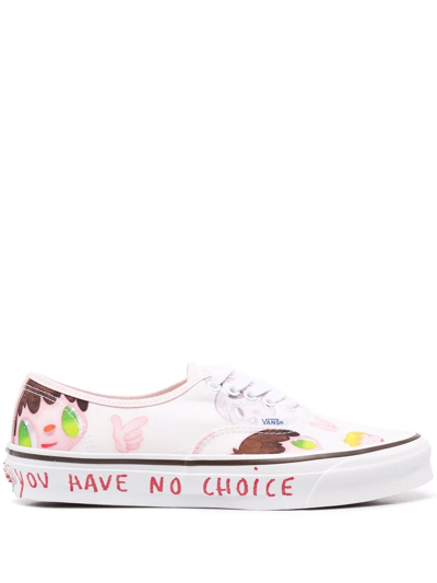 Vans Off-white Javier Calleja Edition Vault Og Authentic Lx Low Sneakers In Nude
