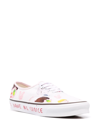 Vans Off-white Javier Calleja Edition Vault Og Authentic Lx Low Sneakers In Nude