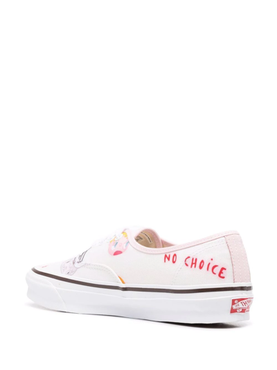 Vans Off-white Javier Calleja Edition Vault Og Authentic Lx Low Sneakers In Nude