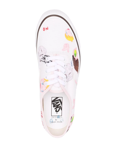 Vans Off-white Javier Calleja Edition Vault Og Authentic Lx Low Sneakers In Nude