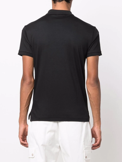 Polo Ralph Lauren Men's Slim Fit Short Sleeve Polo Shirt In Schwarz