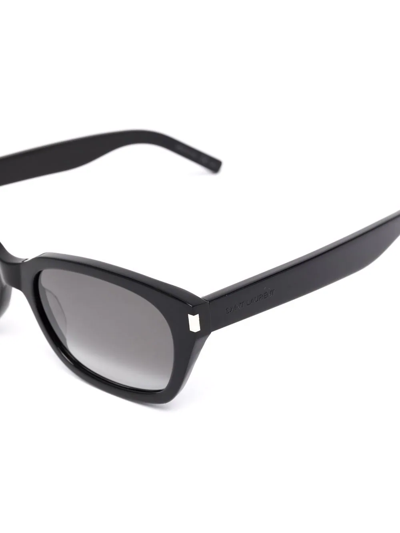 Saint Laurent Wayfarer-frame Sunglasses In Schwarz