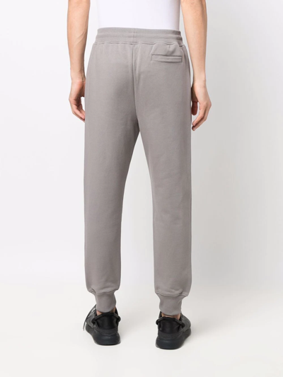 Shop A-cold-wall* Logo-print Cotton Track Pants In Grau