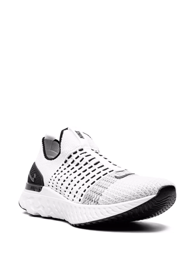 Nike React Phantom Run Flyknit 2 Sneakers From Finish Line In White