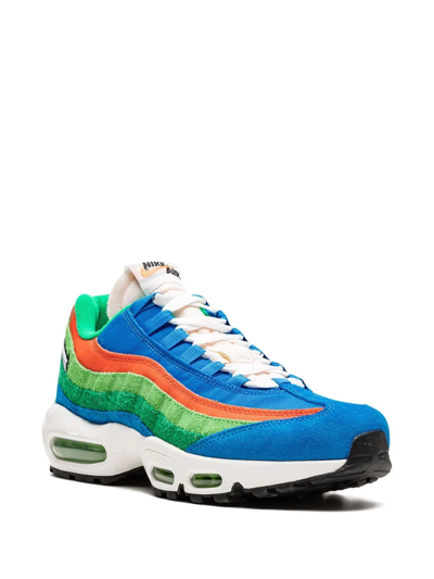 Nike Air Max 95 Se "running Club Photo Blue" Sneakers In Blue