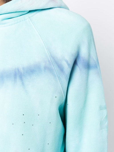 Zadig & Voltaire Georgy Tie-dye Cotton-blend Hoody In Multicolor | ModeSens