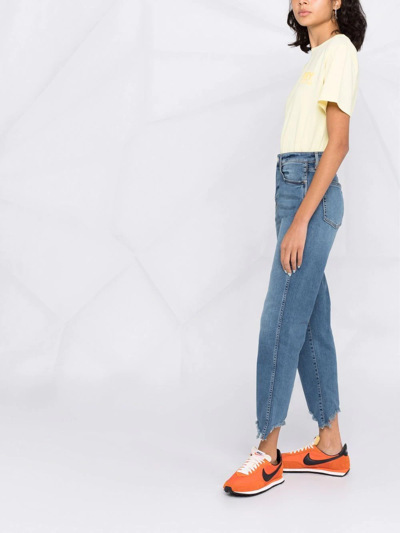 3x1 Austin Crop Denim Jeans In Blau