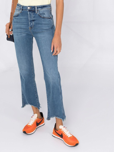3x1 Austin Crop Denim Jeans In Blau