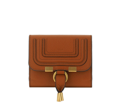 Shop Chloé Marcie Square Bi In Brown