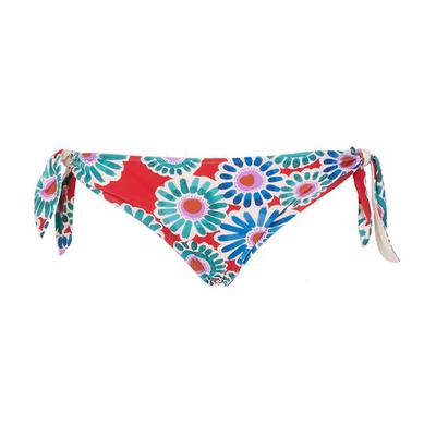 Shop La Doublej Bow Brief In Crazy Daisy