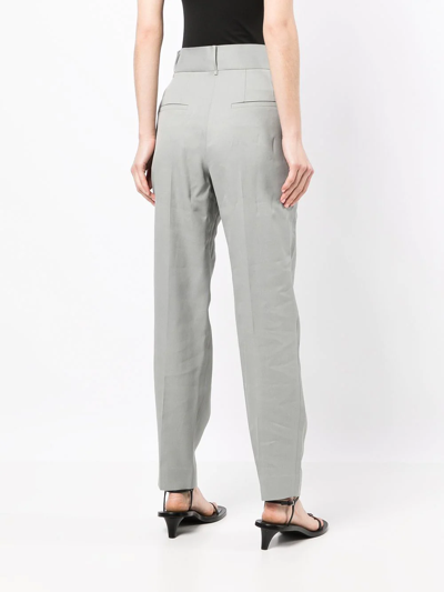 Goodious Tapered-leg Trousers In Grün