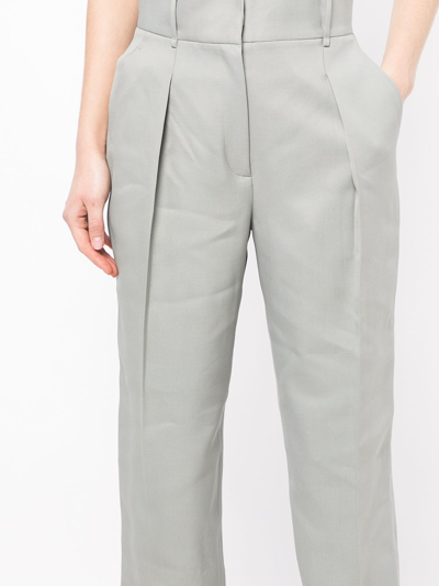 Goodious Tapered-leg Trousers In Grün