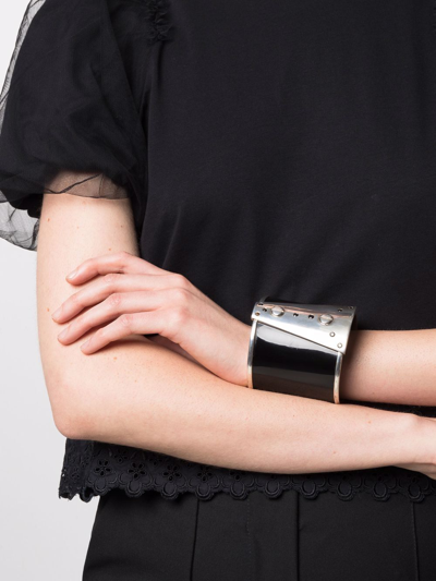 Cisco Romero Two-tone Cuff In Schwarz