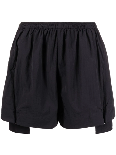 Shop Y-3 Knee-length Shorts In Schwarz