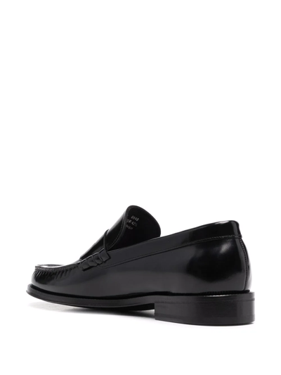Shop Paul Smith Patent Leather Penny Loafers In Schwarz
