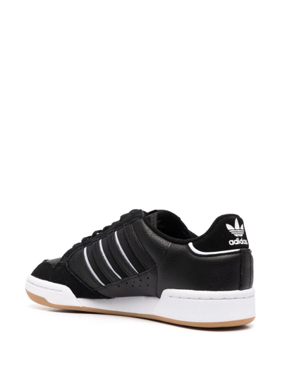 Shop Adidas Originals Continental 80 Low-top Sneakers In Schwarz